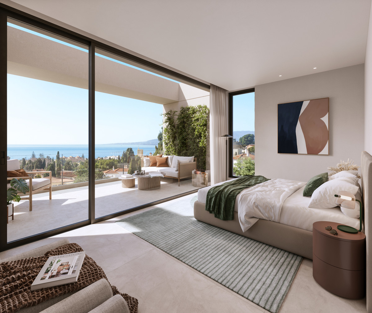 Lujo mediterráneo: Villa con vistas al mar en Málaga
