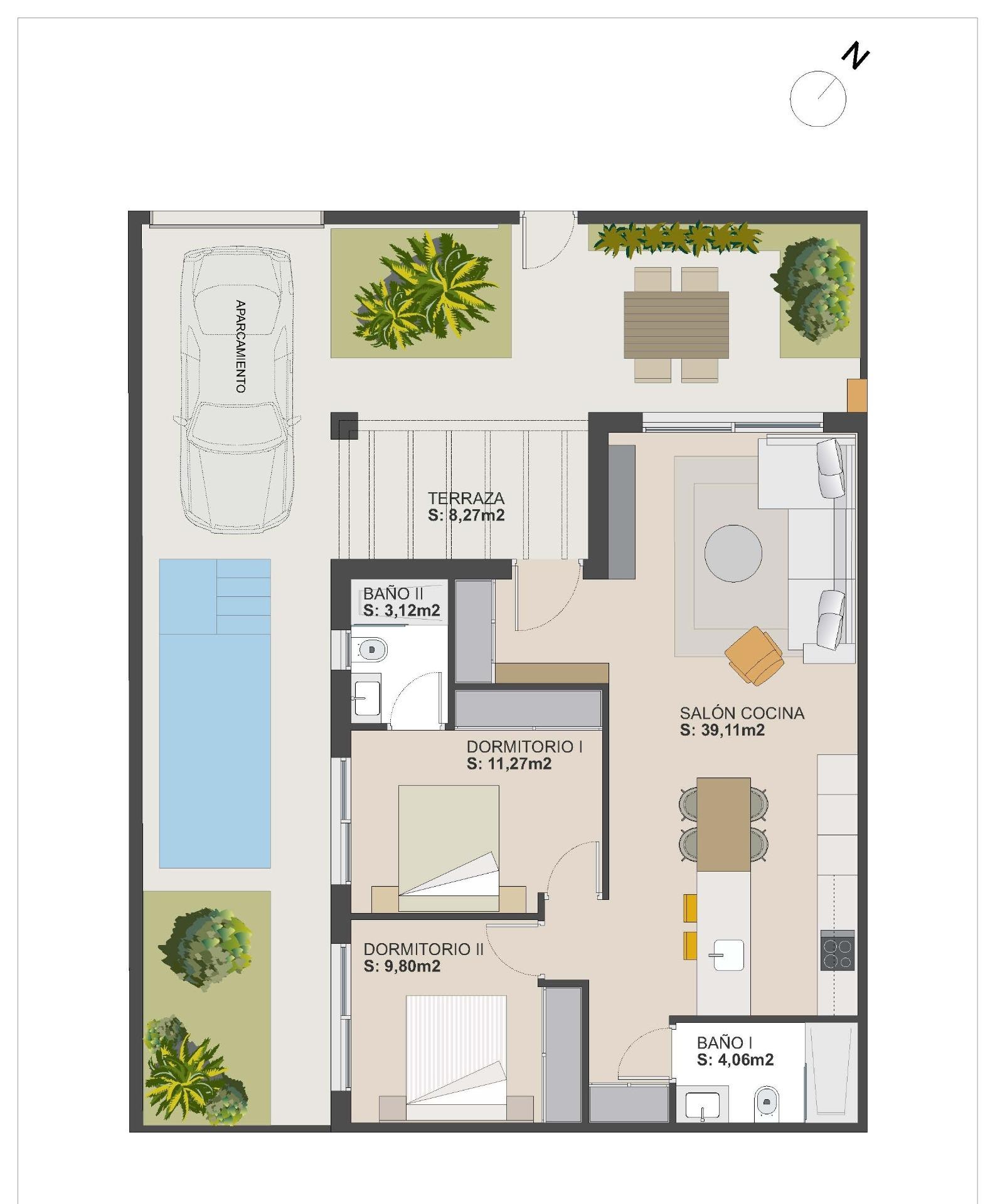 Villas de nueva construcción en El Alba Mediterranean Resort, en Torre Pacheco