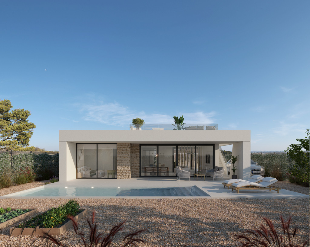 Villa de Lujo en Fuente-Álamo: Mediterráneo Moderno