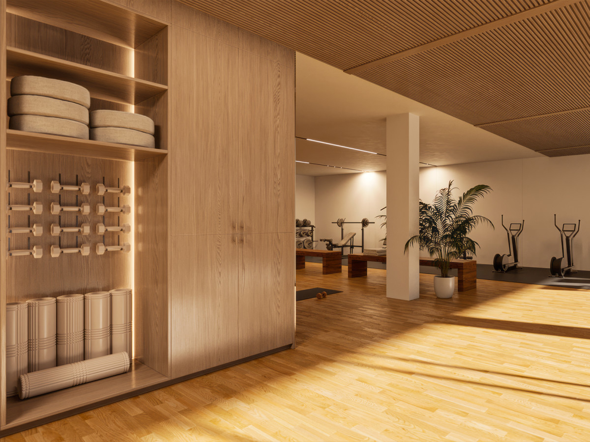 propiedad, Apartamentos de lujo en Los Pacos, Fuengirola. Diseño vanguardista, 3 dorm, a 900m del mar. Piscina, gimnasio. ¡Vive el Mediterráneo!