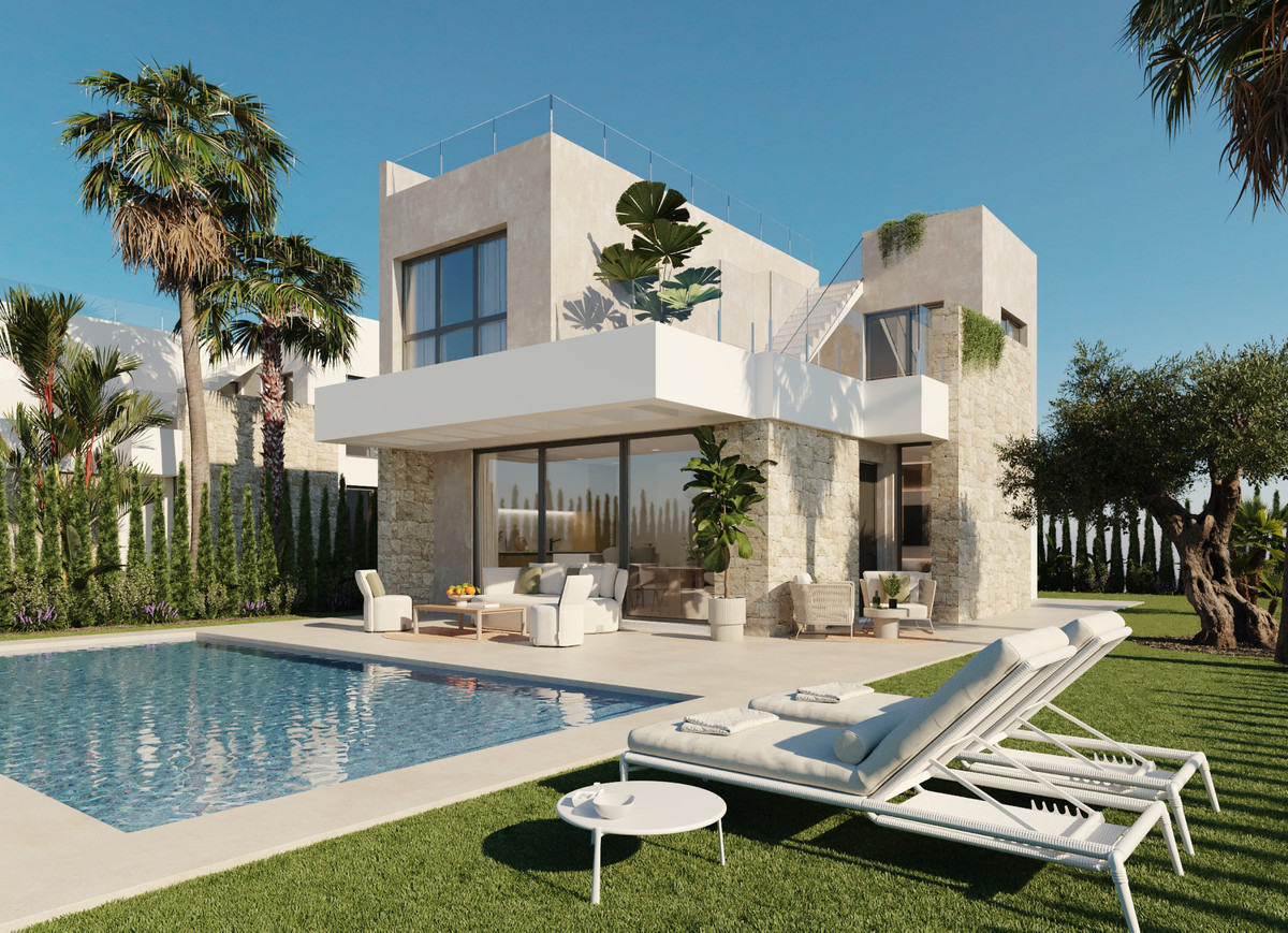 Villa de lujo en Finestrat: Vistas al mar, Descubre Villa Aura en Finestrat, Alicante. Lujo moderno, 213m², 3 hab, vistas al mar. ¡Tu oasis mediterráneo te espera!