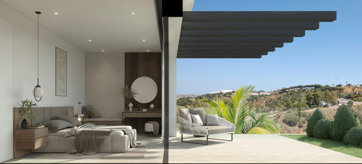 Villa de lujo con piscina infinita en Mijas, Lujo mediterráneo en Mijas, Málaga. Espectacular villa con piscina infinita, 4 dormitorios y vistas impresionantes. ¡Un estilo de vida incomparable!