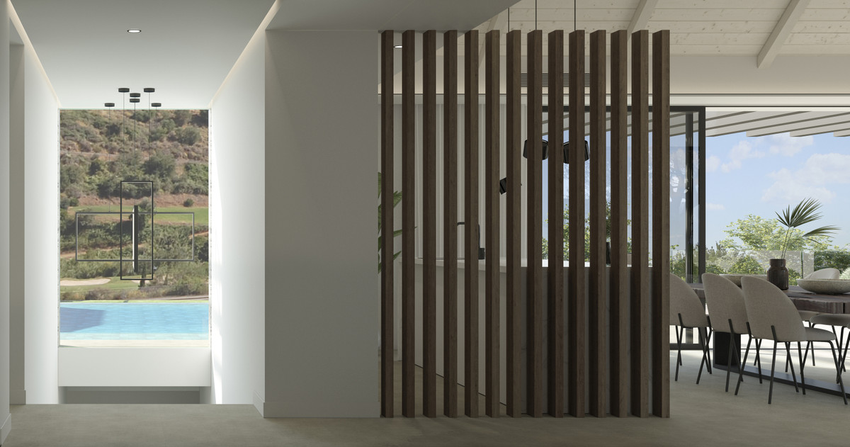 Villa de lujo con piscina infinita en Mijas, Lujo mediterráneo en Mijas, Málaga. Espectacular villa con piscina infinita, 4 dormitorios y vistas impresionantes. ¡Un estilo de vida incomparable!