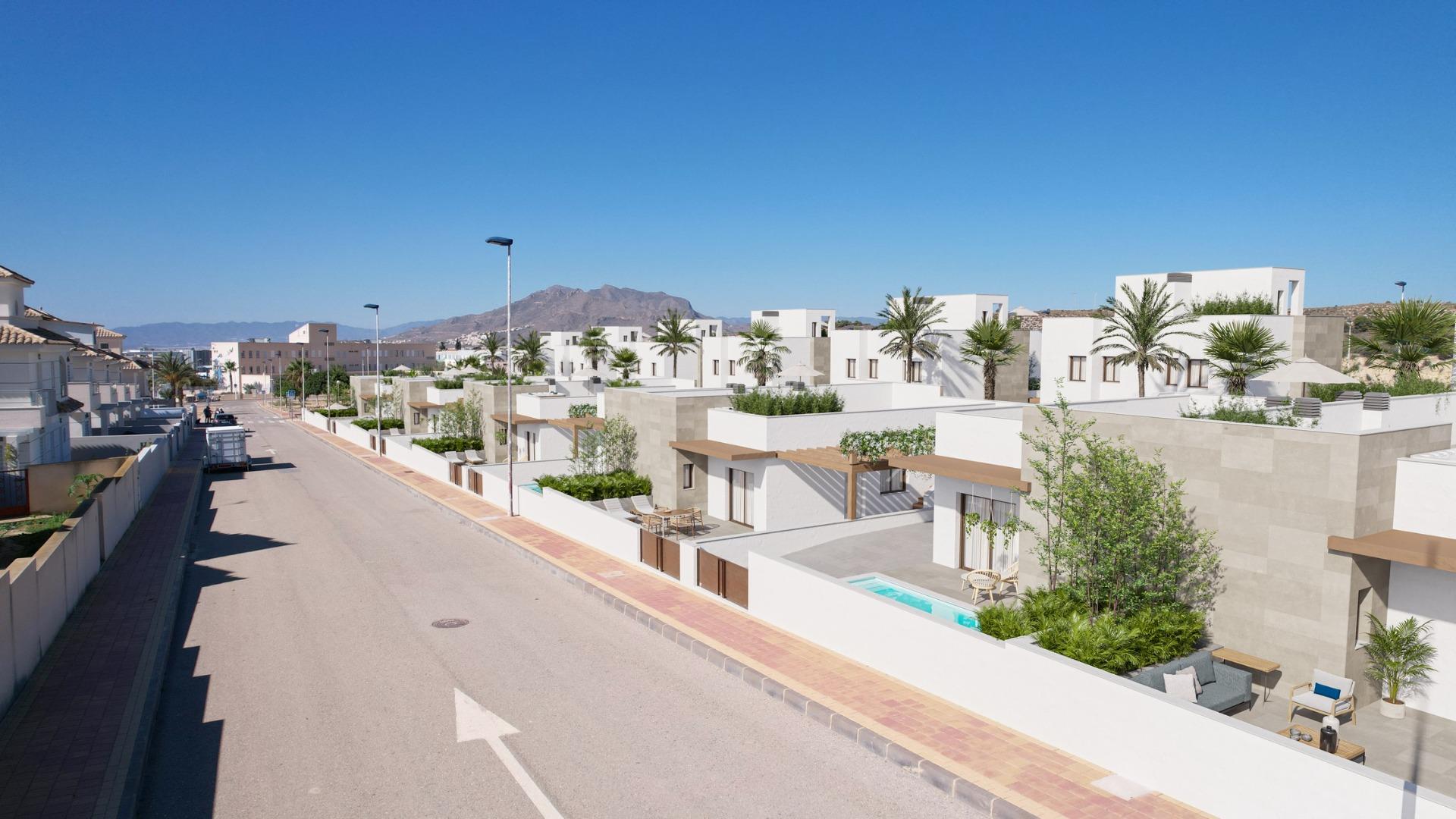 Tu Hogar de Ensueño en Costa Cálida, Villas pareadas obra nueva en Puerto de Mazarrón. Vive a pasos de la playa en Costa Cálida. 3 hab, 2 baños. ¡Tu paraíso mediterráneo te espera!