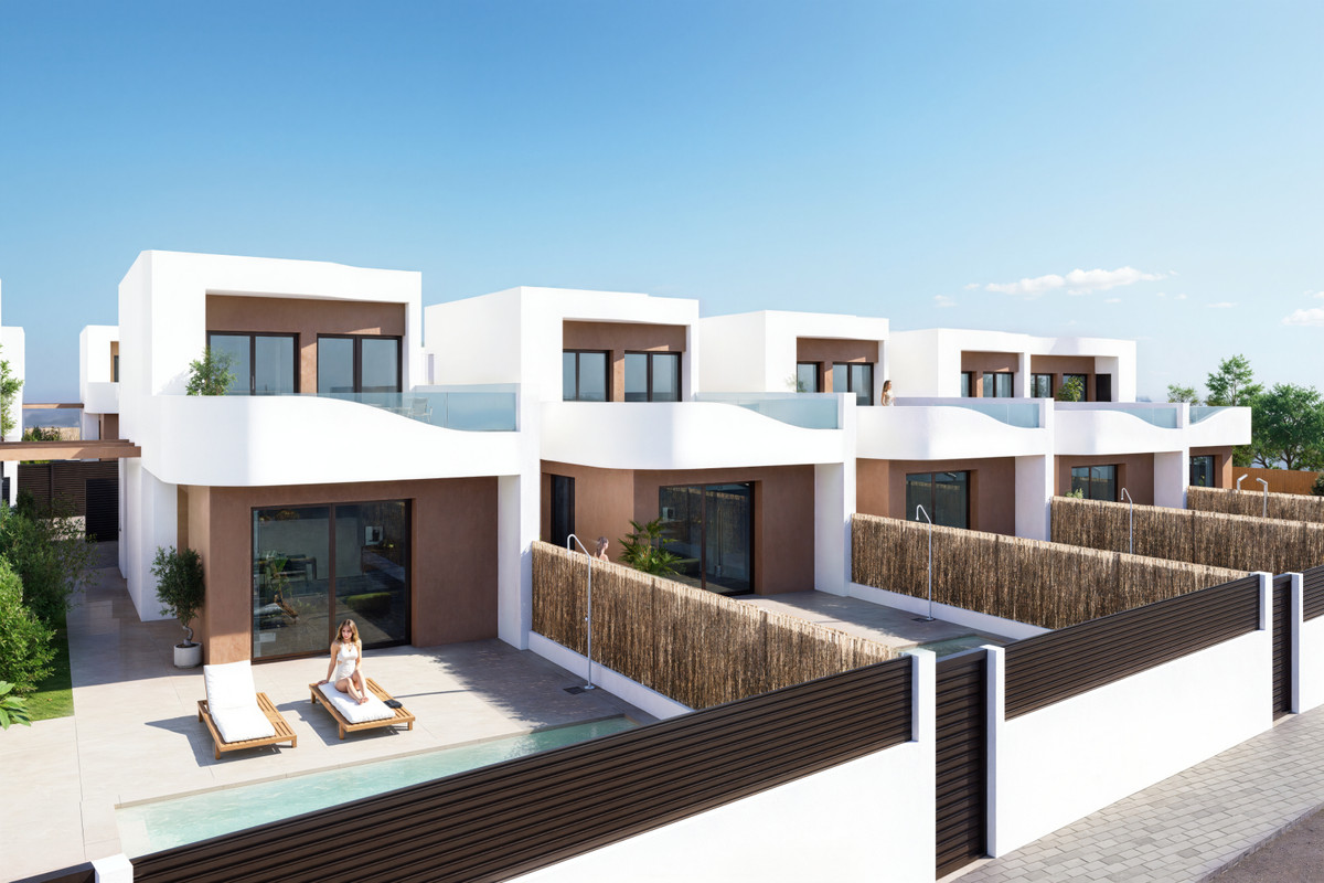 Villa de Lujo en Los Montesinos: Estilo Mediterráneo, Villas de lujo en La Herrada, Los Montesinos. Diseño moderno, piscina privada y terrazas en Costa Blanca. ¡Personaliza tu hogar ideal!