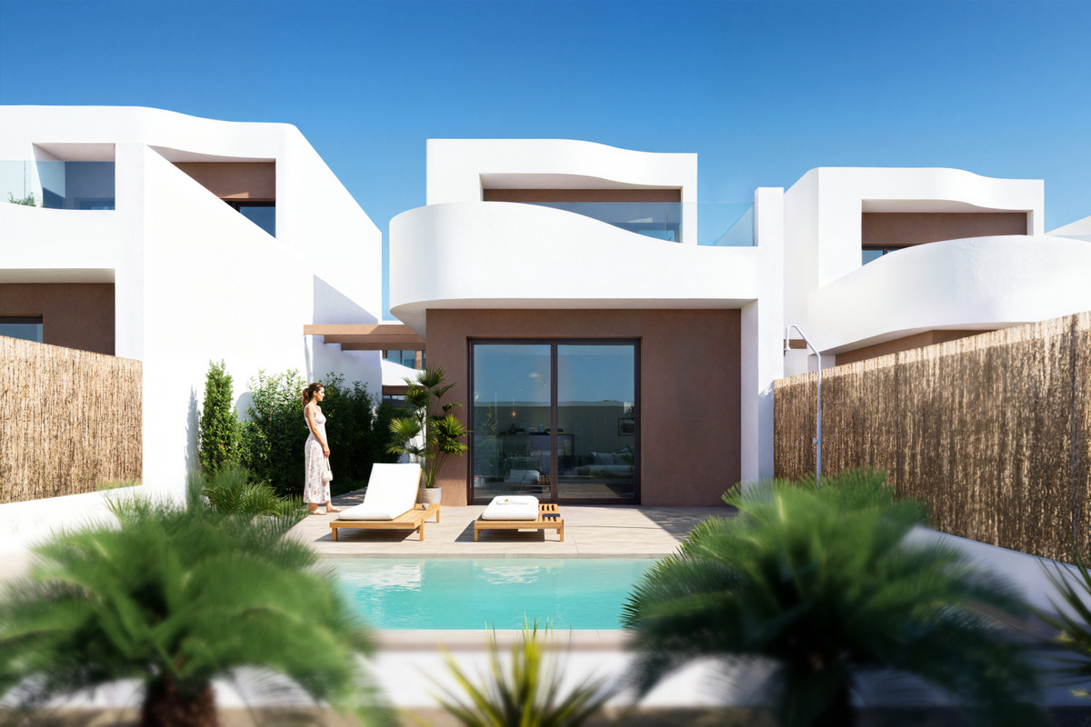 Villa de Lujo en Los Montesinos: Estilo Mediterráneo, Villas de lujo en La Herrada, Los Montesinos. Diseño moderno, piscina privada y terrazas en Costa Blanca. ¡Personaliza tu hogar ideal!