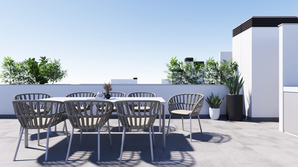 Villa de lujo en Murcia: ¡Su oasis le espera!, Villas adosadas en Roldán, Murcia. 2 hab, 2 baños, piscina privada, solárium. ¡Listo para vivir! Cerca de playas y golf.