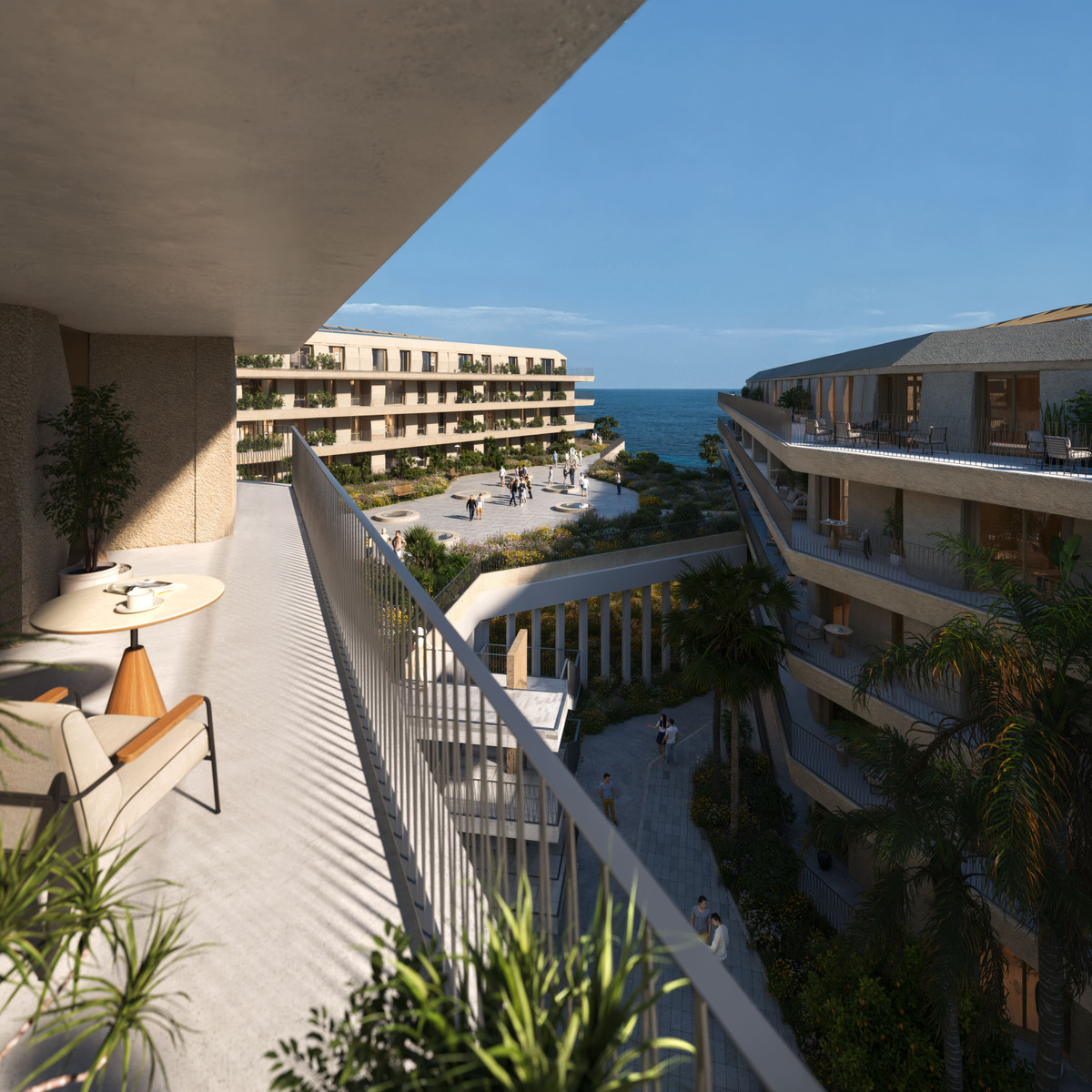 propiedad, Exclusivos apartamentos en primera línea de playa en Manilva, Málaga. Vistas al Mediterráneo, junto al Castillo de la Duquesa. Obra nueva de lujo.