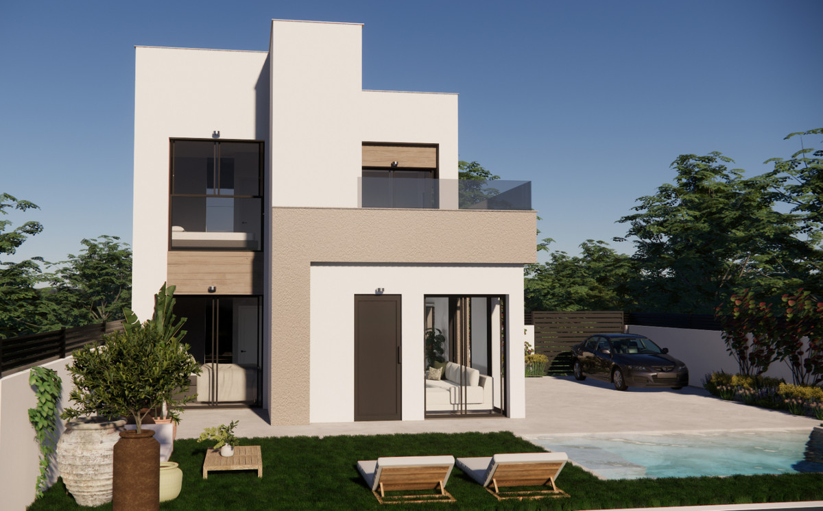 Villa de lujo en Orihuela: ¡Tu oasis mediterráneo!, Descubre tu villa de lujo en Orihuela, Alicante. 3 hab, piscina privada, alta eficiencia energética. ¡Invierte en tu estilo de vida mediterráneo!