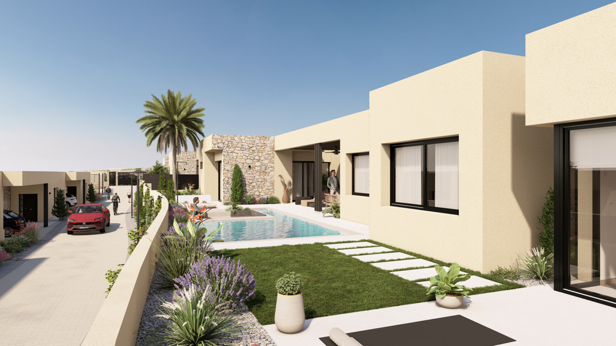 Villa de lujo en Murcia: Naturaleza y confort., Villas de lujo en Murcia. 90 villas exclusivas con jardín y piscina privada. Vive el sol y la tranquilidad. Inversión en calidad de vida.