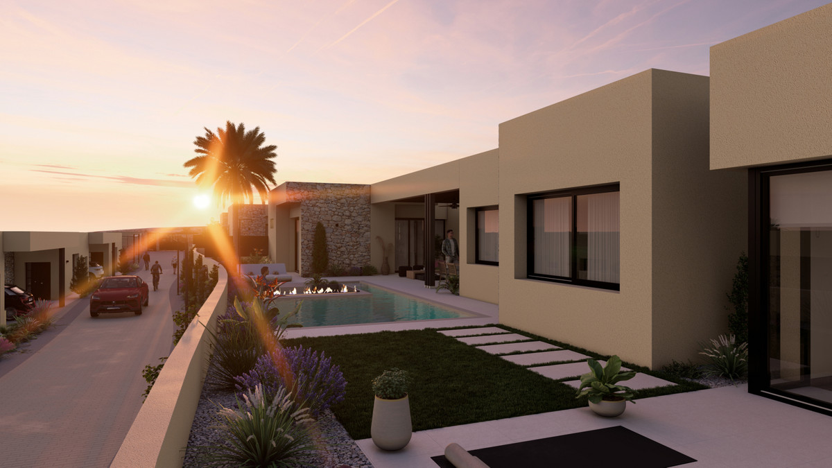 Villa de lujo en Murcia: Naturaleza y confort., Villas de lujo en Murcia. 90 villas exclusivas con jardín y piscina privada. Vive el sol y la tranquilidad. Inversión en calidad de vida.