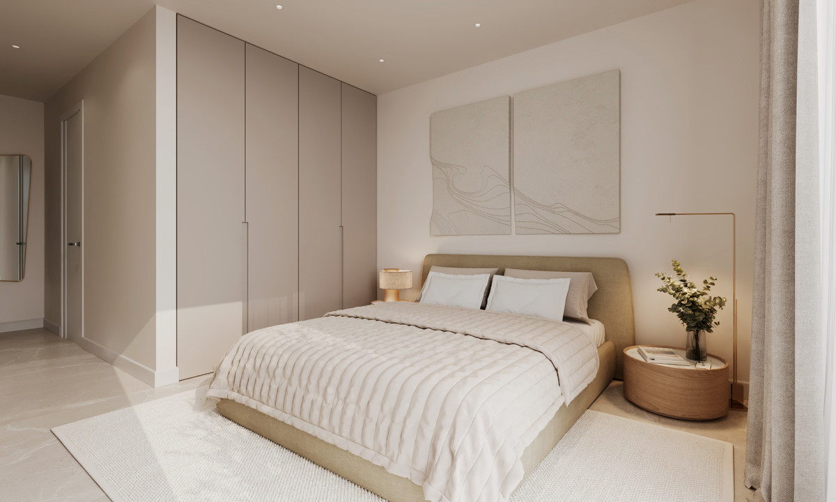 Lujo mediterráneo: vistas al mar y al campo de golf en Estepona, Apartamentos de ensueño en Estepona. Vistas al mar, golf y montaña. Zonas comunes, piscina. Cerca de servicios y centro histórico. ¡Oportunidad única!