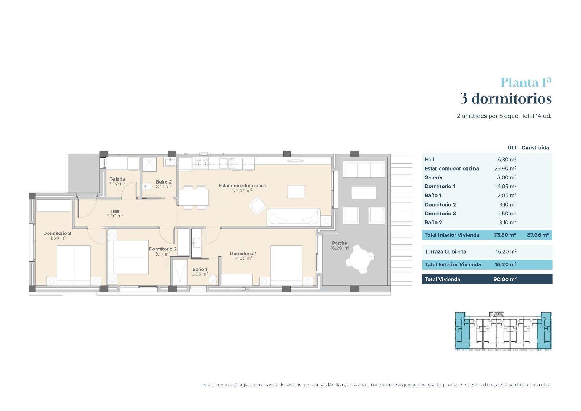 Apartamento en Venta en Vera, Apartamentos obra nueva Vera Playa, Costa de Almería. 3 hab, 2 baños. Vive el Mediterráneo a un paso de la playa. ¡Oportunidad única!