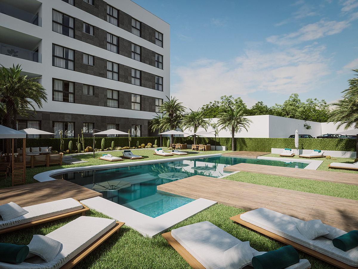 La casa de tus sueños en Guardamar: playa y centro de la ciudad., Apartamentos 2-3 dorm. en Guardamar, Alicante. Moderno complejo céntrico, cerca de la costa. Piscina, zonas verdes, parking. ¡Tu paraíso te espera!