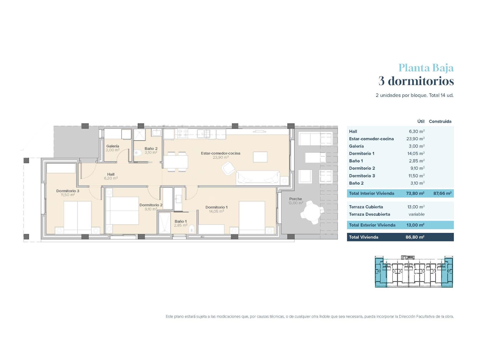 Apartamento en Venta en Vera, Apartamentos obra nueva en Vera Playa, Costa de Almería. 3 hab, 2 baños. Cerca de la playa. ¡Vive el Mediterráneo!