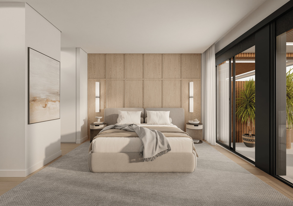 Lujo y vistas al mar en Higuerón, Fuengirola, Lujosos apartamentos 2-3 dorm. en Higuerón, Fuengirola. Vistas al mar, cerca playa y Renfe. Piscinas infinitas, spa, coworking. ¡Oportunidad única!