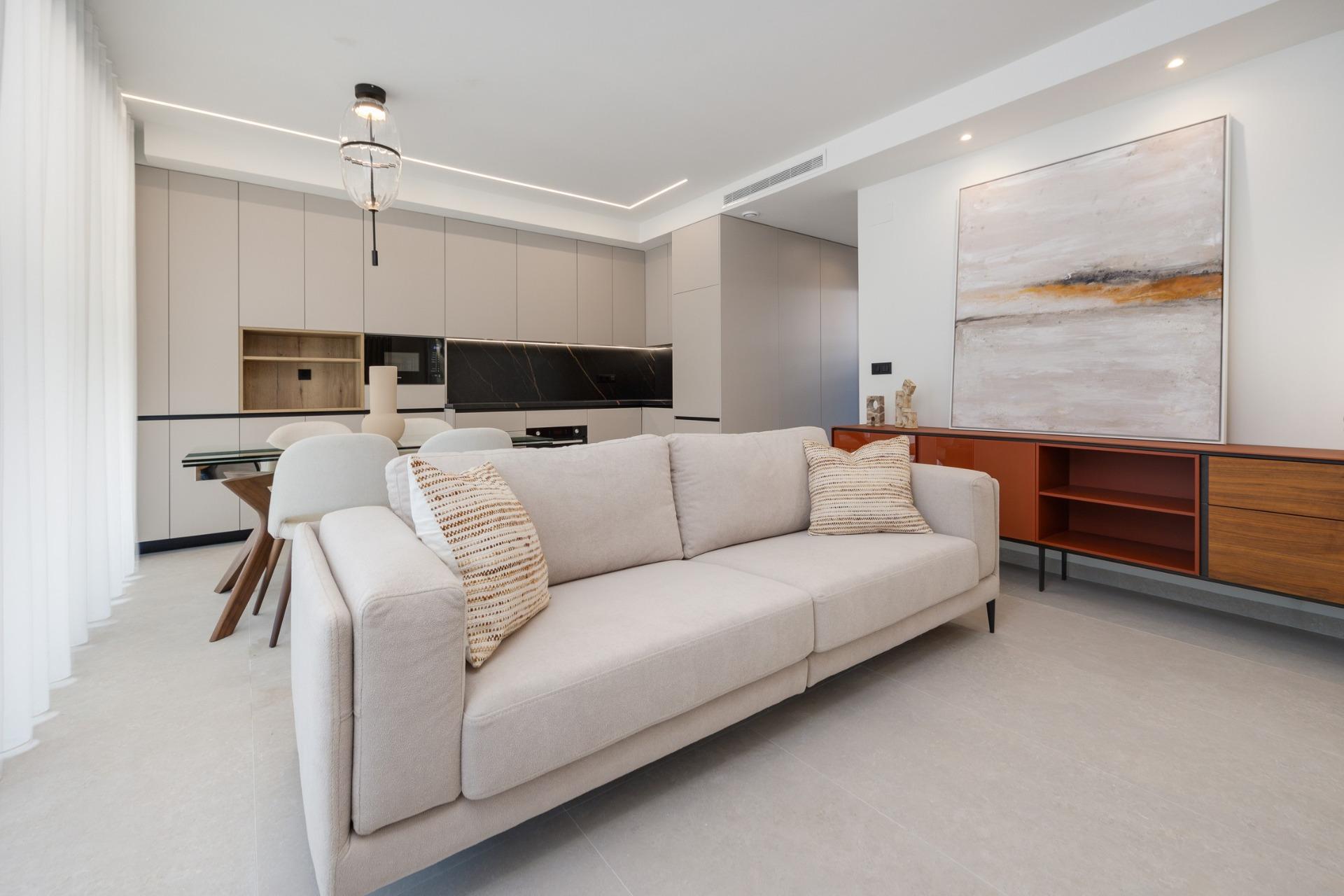 Apartamento en Venta en Guardamar del Segura, Apartamentos obra nueva en Guardamar, Costa Blanca. Diseño moderno, 2 hab, piscina, spa. A 1.6km playa. ¡Vive el lujo mediterráneo!