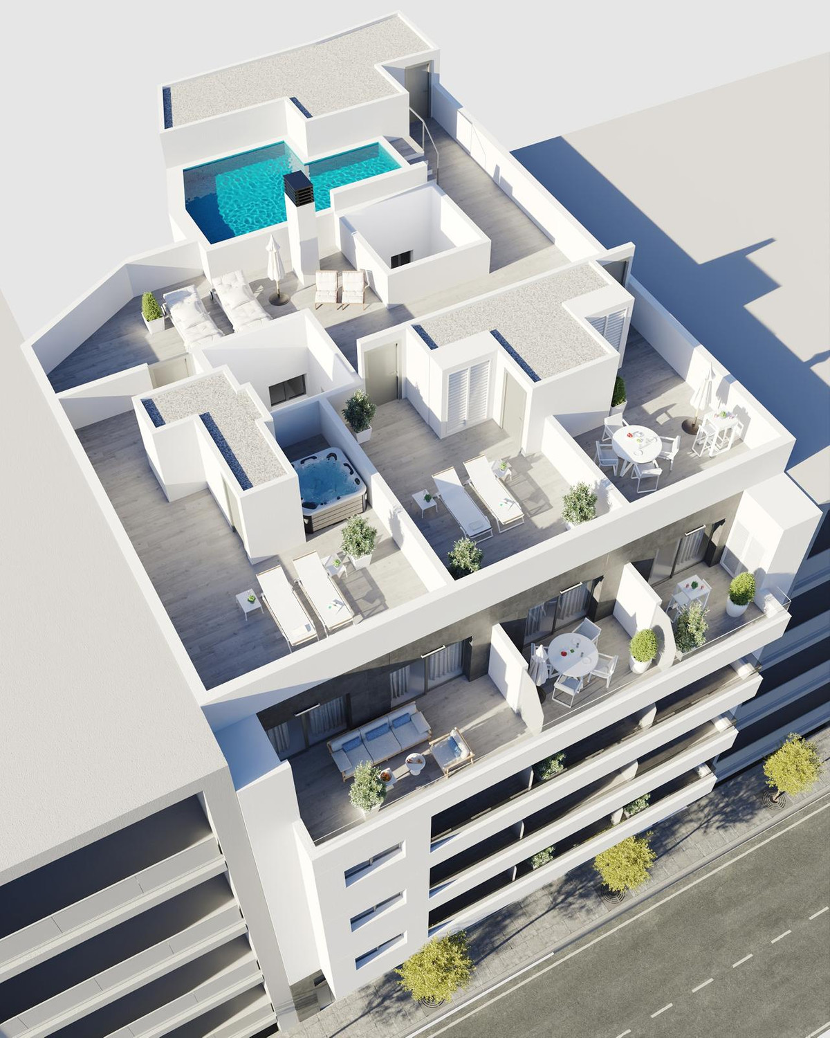 Apartamento moderno en Torrevieja, Costa Blanca, Exclusivo apartamento en Torrevieja, Costa Blanca. Moderno, alta calidad, piscina y terraza. Ideal hogar o inversión.