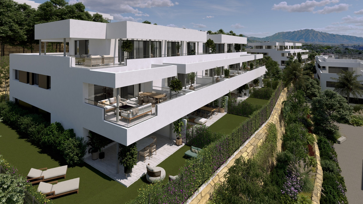 propiedad, Descubre apartamentos de lujo en Casares, Málaga. Vistas panorámicas al mar y Sierra Bermeja. 3 dorm, 2 baños, terrazas, piscina. Vive el sueño entre naturaleza