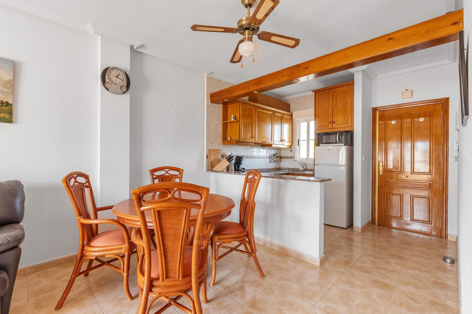 Apartamento amueblado con solarium privado