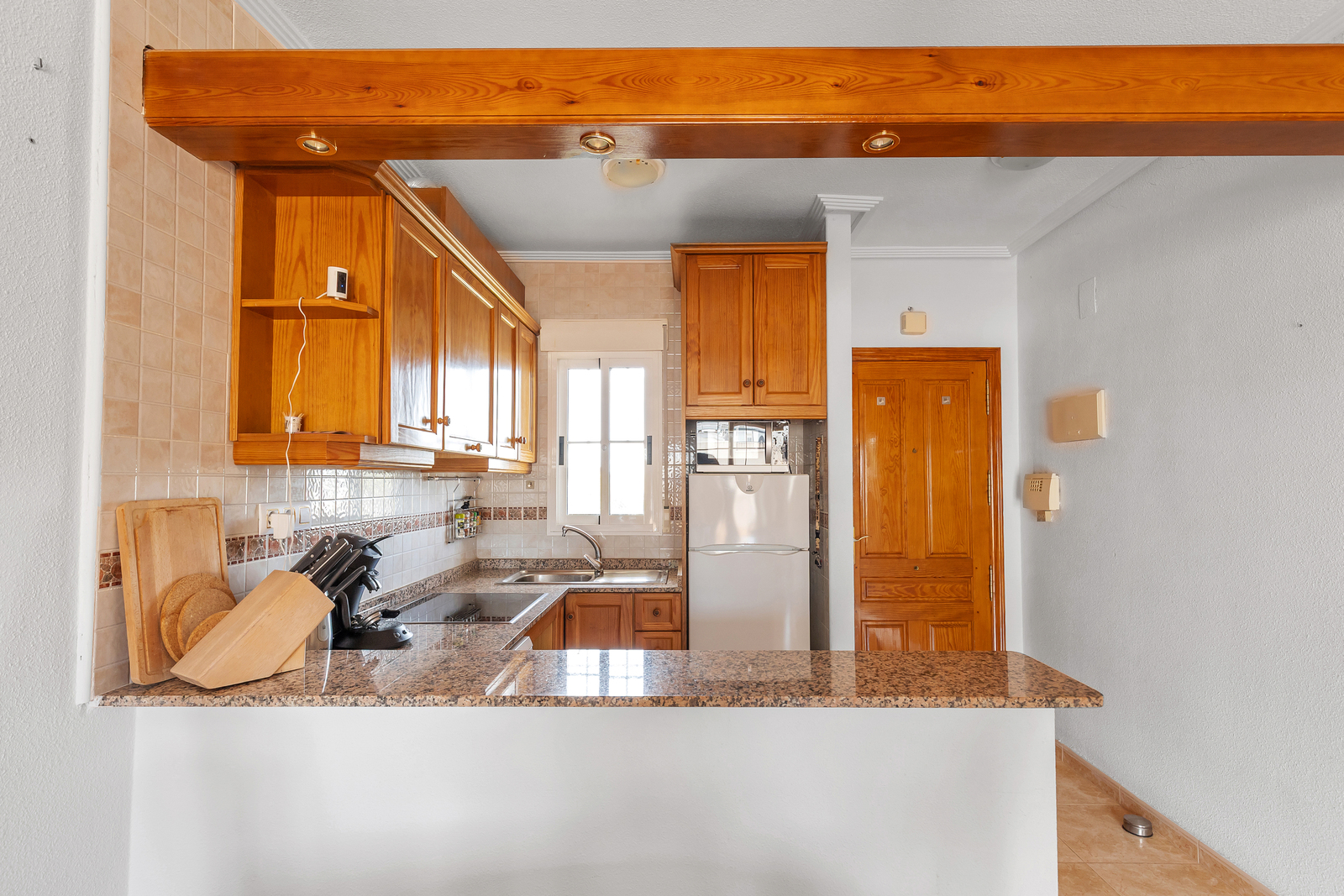 Apartamento amueblado con solarium privado