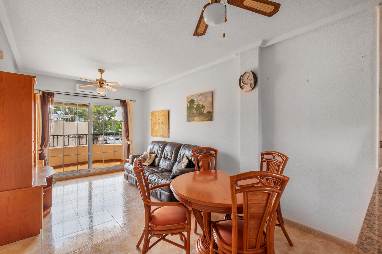 Apartamento amueblado con solarium privado