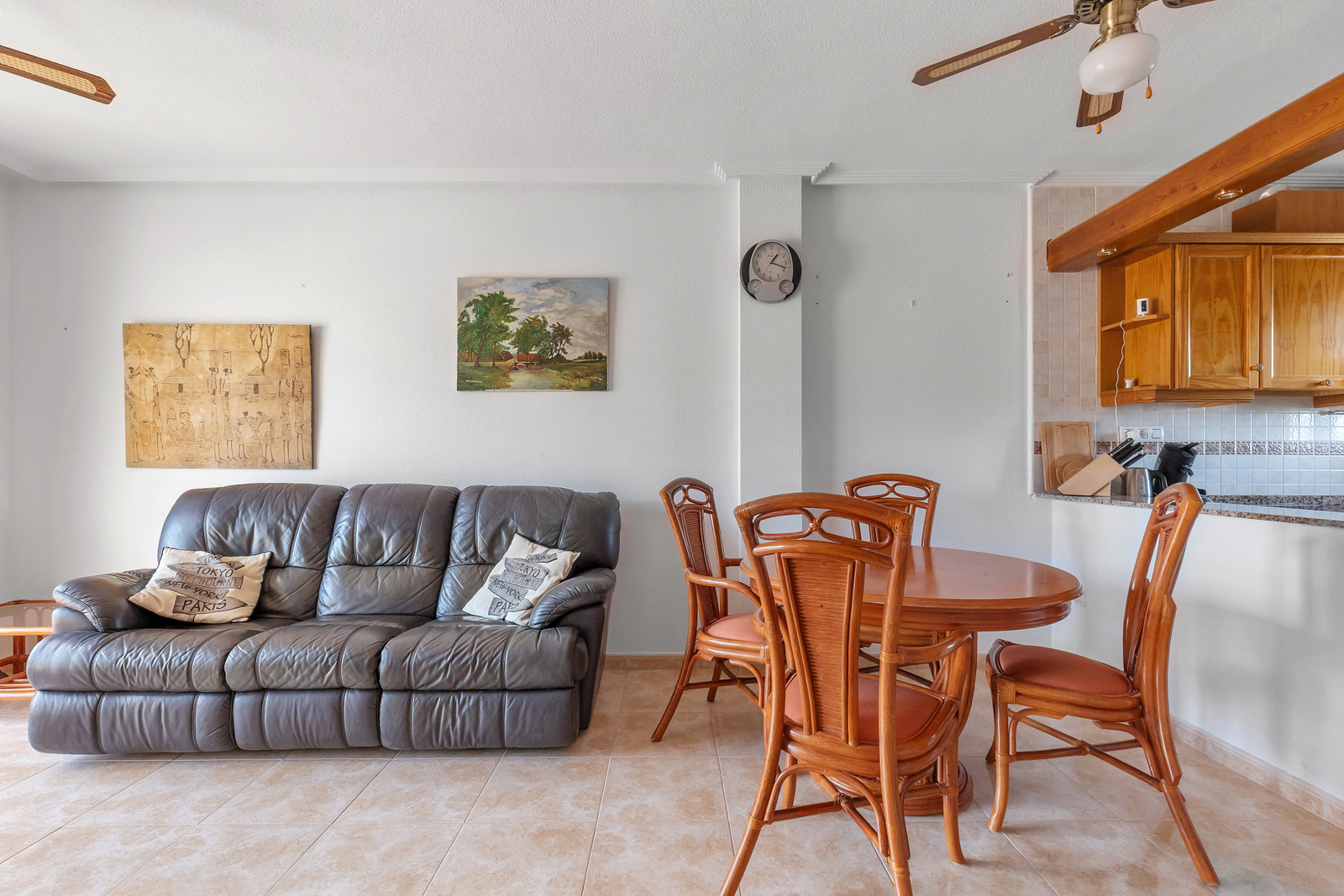 Apartamento amueblado con solarium privado