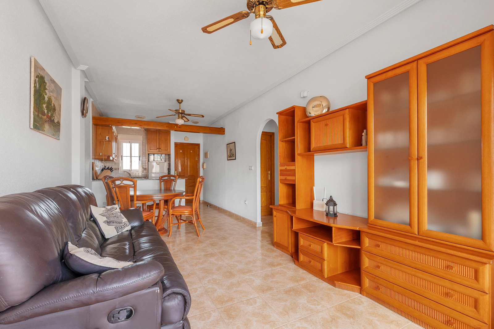 Apartamento amueblado con solarium privado