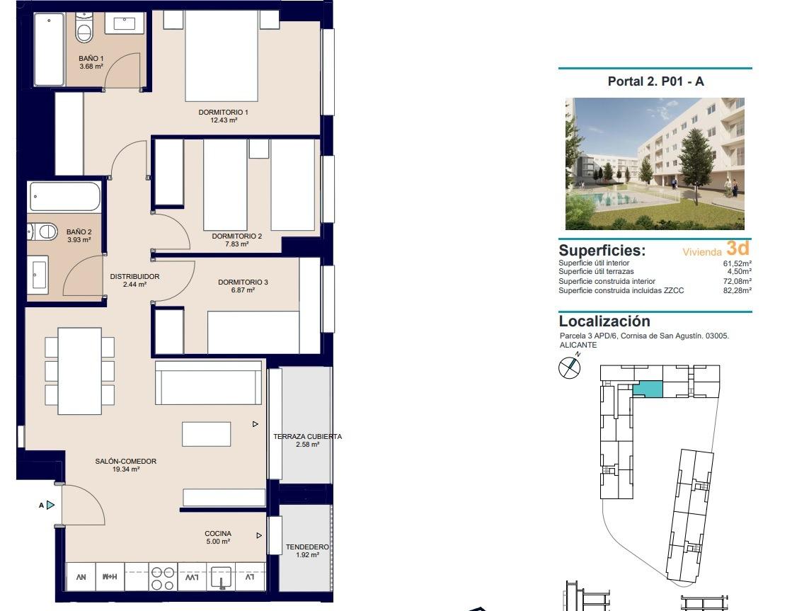Nueva Promoción Residencial en Alicante con Vistas Abiertas