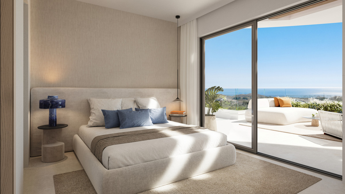 propiedad, Exclusivo residencial en Mijas, Málaga. Viviendas de 1-3 dorm. con terraza, vistas al mar/montaña. A 10 min de la playa. Jardín, piscina infinity, gimnasio. ¡Vi