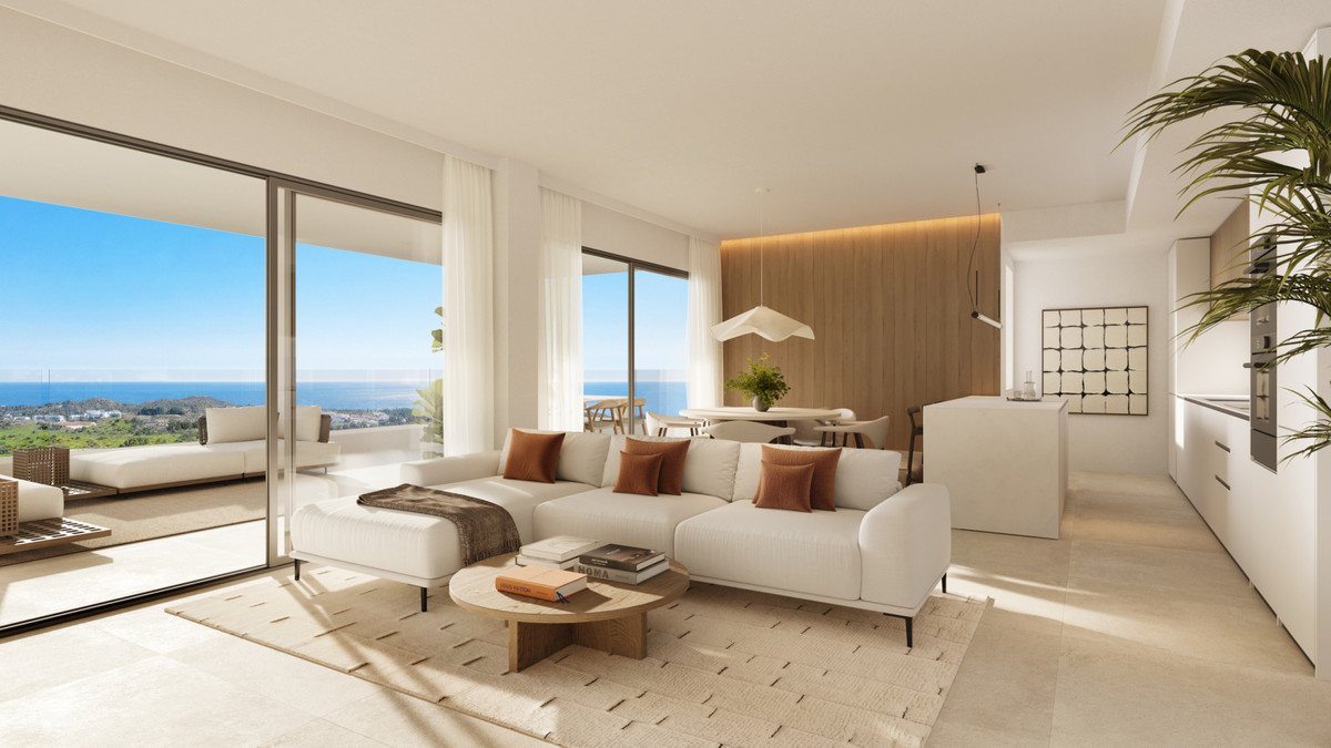 propiedad, Exclusivo residencial en Mijas, Málaga. Viviendas de 1-3 dorm. con terraza, vistas al mar/montaña. A 10 min de la playa. Jardín, piscina infinity, gimnasio. ¡Vi