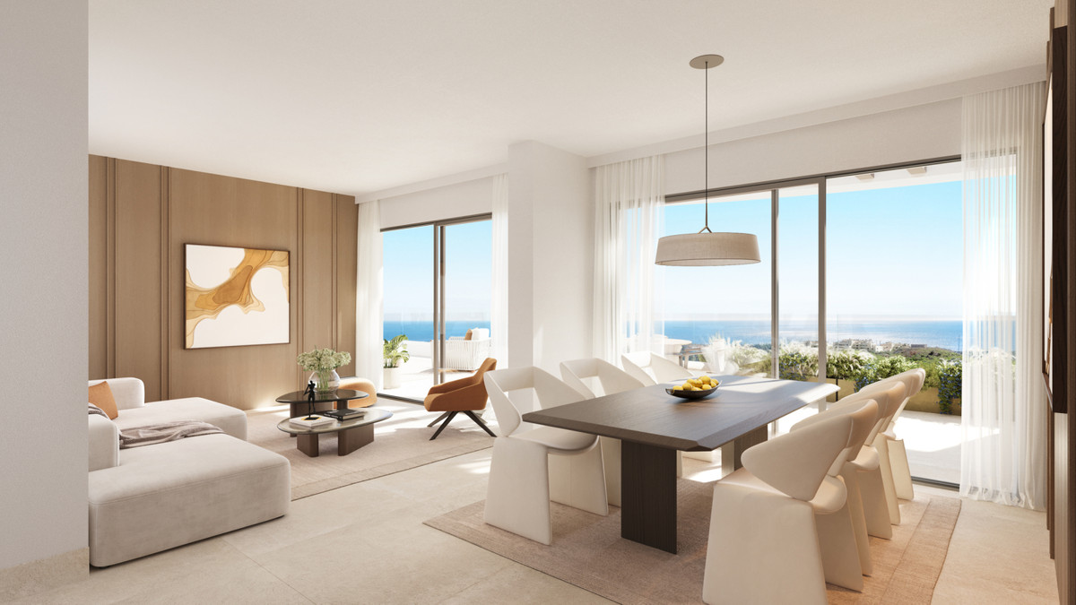 propiedad, Exclusivo residencial en Mijas, Málaga. Viviendas de 1-3 dorm. con terraza, vistas al mar/montaña. A 10 min de la playa. Jardín, piscina infinity, gimnasio. ¡Vi