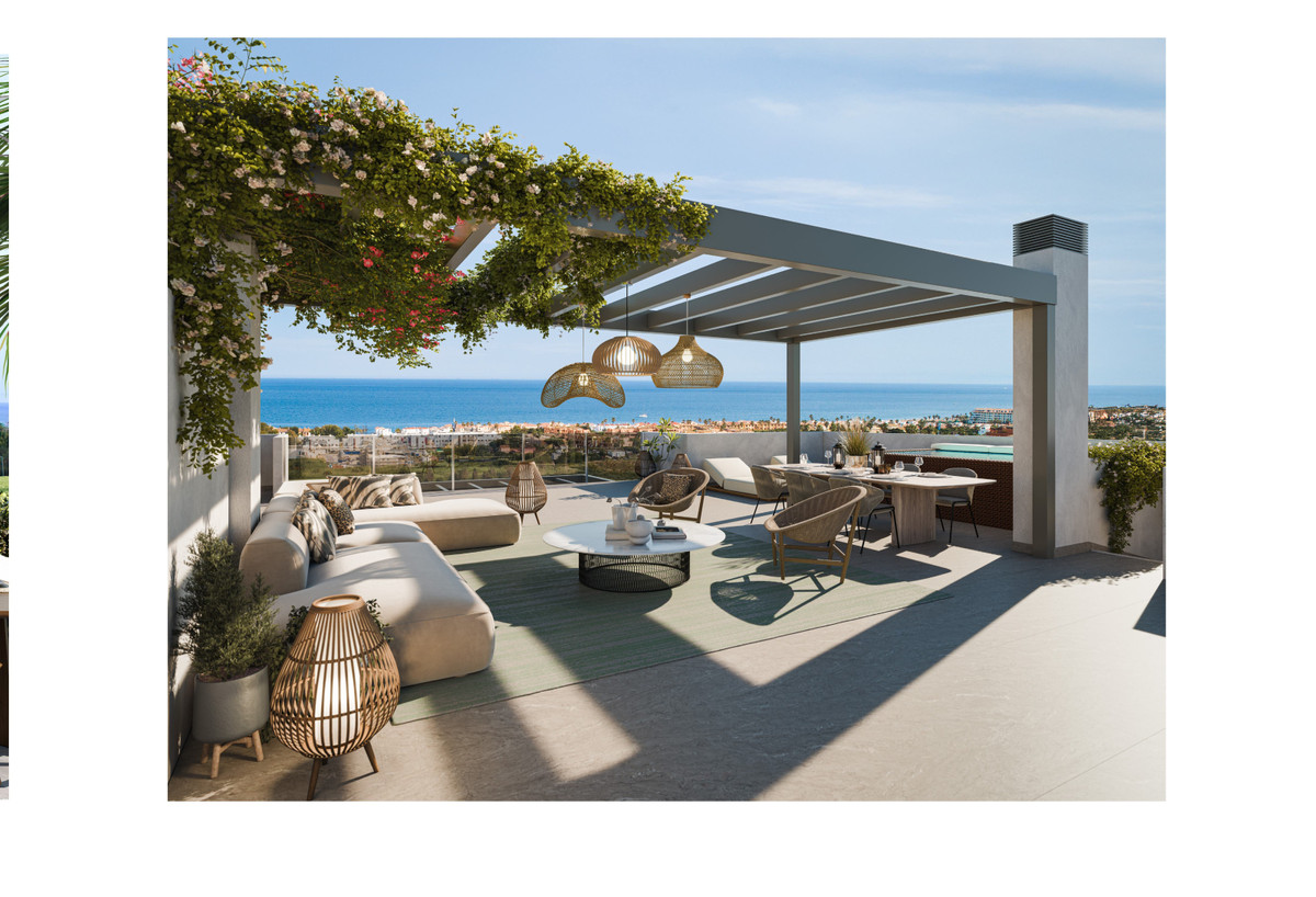 Lujo en Casares: Vistas al mar y al campo de golf, Exclusiva promoción en Casares Costa: apartamentos de lujo con vistas al mar. Disfrute de piscinas, spa, gym y golf. ¡Viva la Costa del Sol!