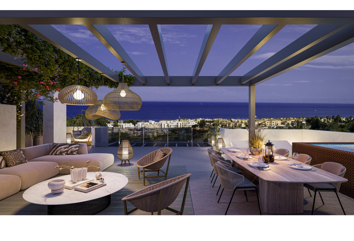 Lujo en Casares: Vistas al mar y al campo de golf, Exclusiva promoción en Casares Costa: apartamentos de lujo con vistas al mar. Disfrute de piscinas, spa, gym y golf. ¡Viva la Costa del Sol!