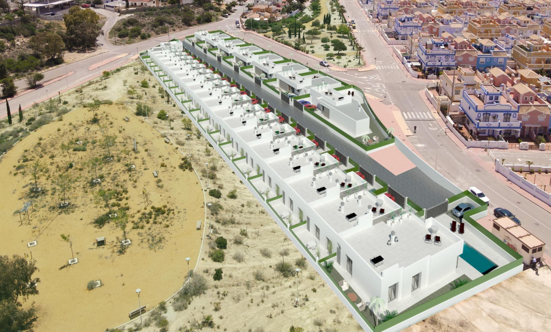 Exclusiva Villa Moderna con Piscina en San Juan Terreros, Exclusivas villas de obra nueva en San Juan de los Terreros, Almería. 3 dorm, piscina, solárium privado. A 500m de playas, vistas y golf. ¡Su oasis mediterráneo