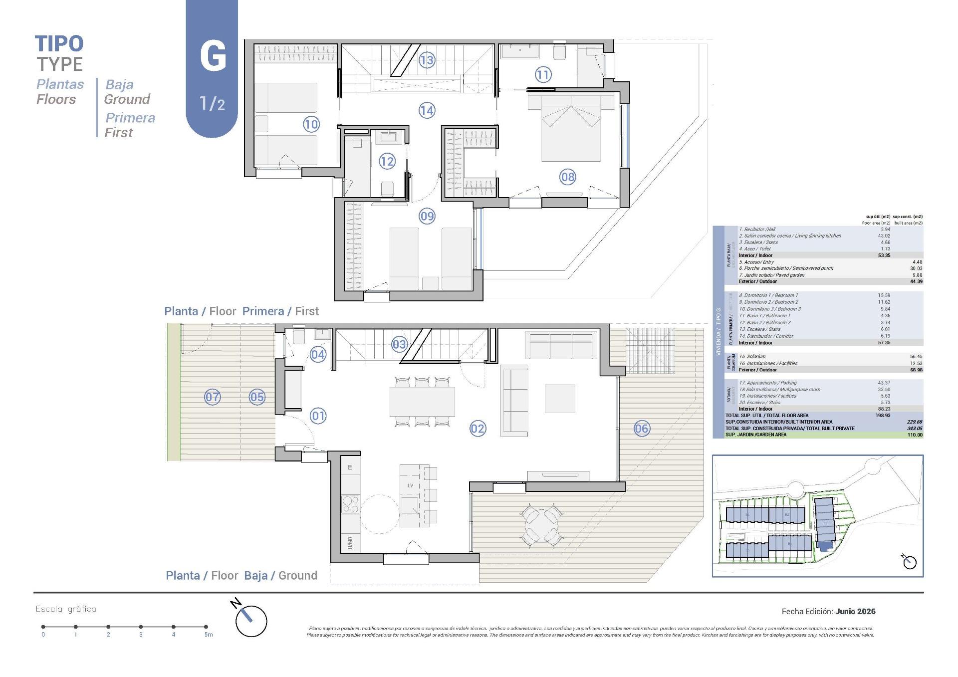 Exclusivos Adosados Frente al Mar en El Campello, Costa Blanca, Adosados de lujo de nueva construcción en El Campello, Alicante. 30 viviendas boutique en Playa del Amerador con 3 dorm., solárium y vistas al mar. ¡Tu vida soñ