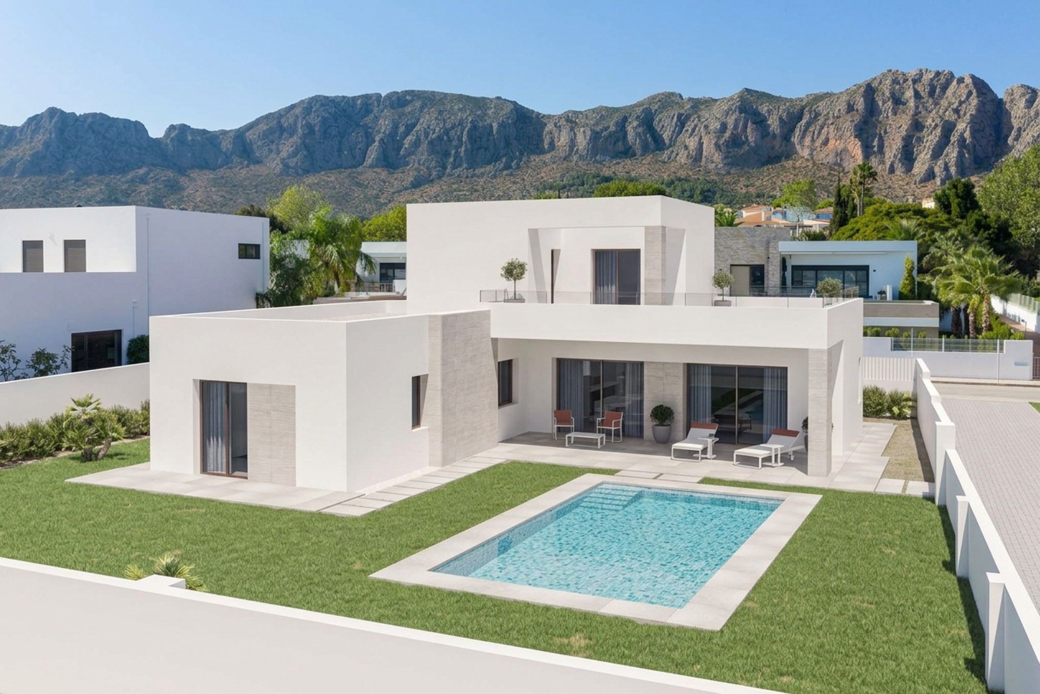 Moderna Villa de Obra Nueva en Beniarbeig con Piscina, Exclusiva villa de obra nueva en Beniarbeig, Alicante. 3 hab, 2 baños, piscina y diseño moderno. Vive la serenidad cerca de Dénia y playas. ¡Personaliza tu hoga