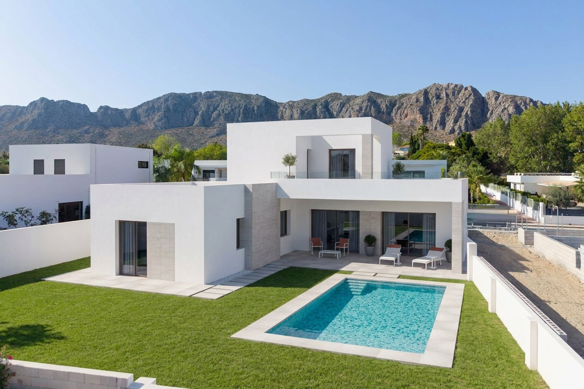 Moderna Villa de Obra Nueva en Beniarbeig con Piscina, Exclusiva villa de obra nueva en Beniarbeig, Alicante. 3 hab, 2 baños, piscina y diseño moderno. Vive la serenidad cerca de Dénia y playas. ¡Personaliza tu hoga