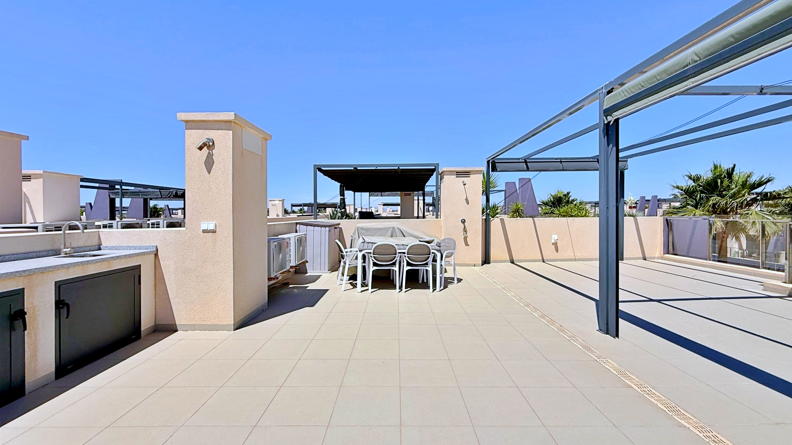 Ático con solarium en playa de Higuericas, Torre de la Horadada