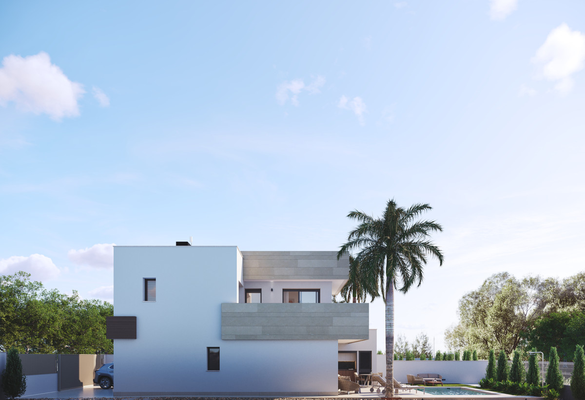 Lujosa Villa con Golf y Sol en Mar Menor, Murcia, Descubra villa de lujo en Mar Menor, San Javier. 3 hab, 3 baños, piscina privada y golf. Disfrute 300 días de sol en Costa Cálida. Cerca de aeropuertos. ¡Su par