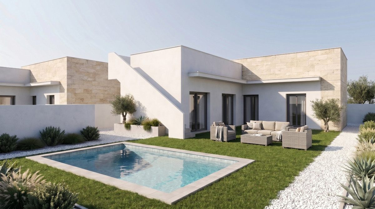 Villa Moderna en Mazarrón: Piscina Privada y Vistas Soñadas, Descubra su villa moderna en Mazarrón, Murcia. Disfrute del estilo de vida mediterráneo con piscina privada, jardín, solárium y vistas a la montaña. A 5 min de