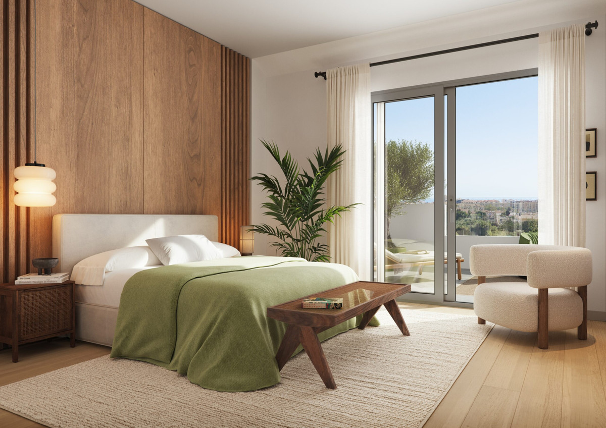 Ático Premium con Vistas al Parque y Mar en Fuengirola, Ático premium de lujo en La Loma, Fuengirola. 2 hab, 2 baños, jacuzzi privado, vistas al mar y Gran Parque. Exclusividad en Costa del Sol. ¡Vive el lujo!