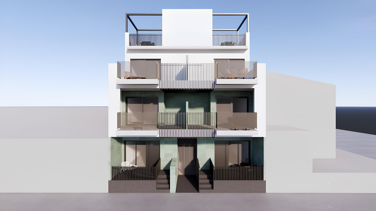Apartamento de ensueño con solárium y jacuzzi en Torre de la Horadada, Descubre 6 apartamentos de lujo en Torre de la Horadada, Alicante. A minutos de la playa, con 2 dorm., 2 baños, terraza y solárium con jacuzzi. ¡Vive el Mediter