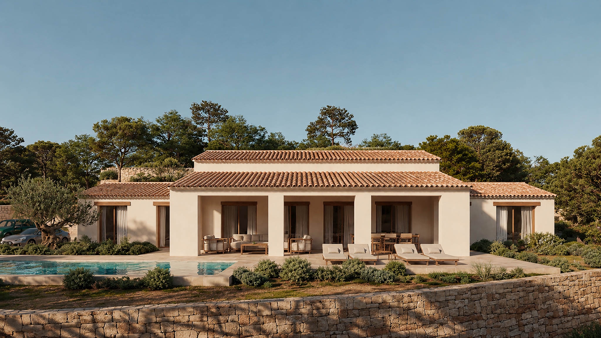 Benissa: Villa de Lujo con Parcela Excepcional y Diseño Único, Descubra villa de lujo en Serrallonga, Benissa, Costa Blanca. Elegancia mediterránea contemporánea, 3 dorm., piscina y parcela de 11.672 m². Privacidad y estilo