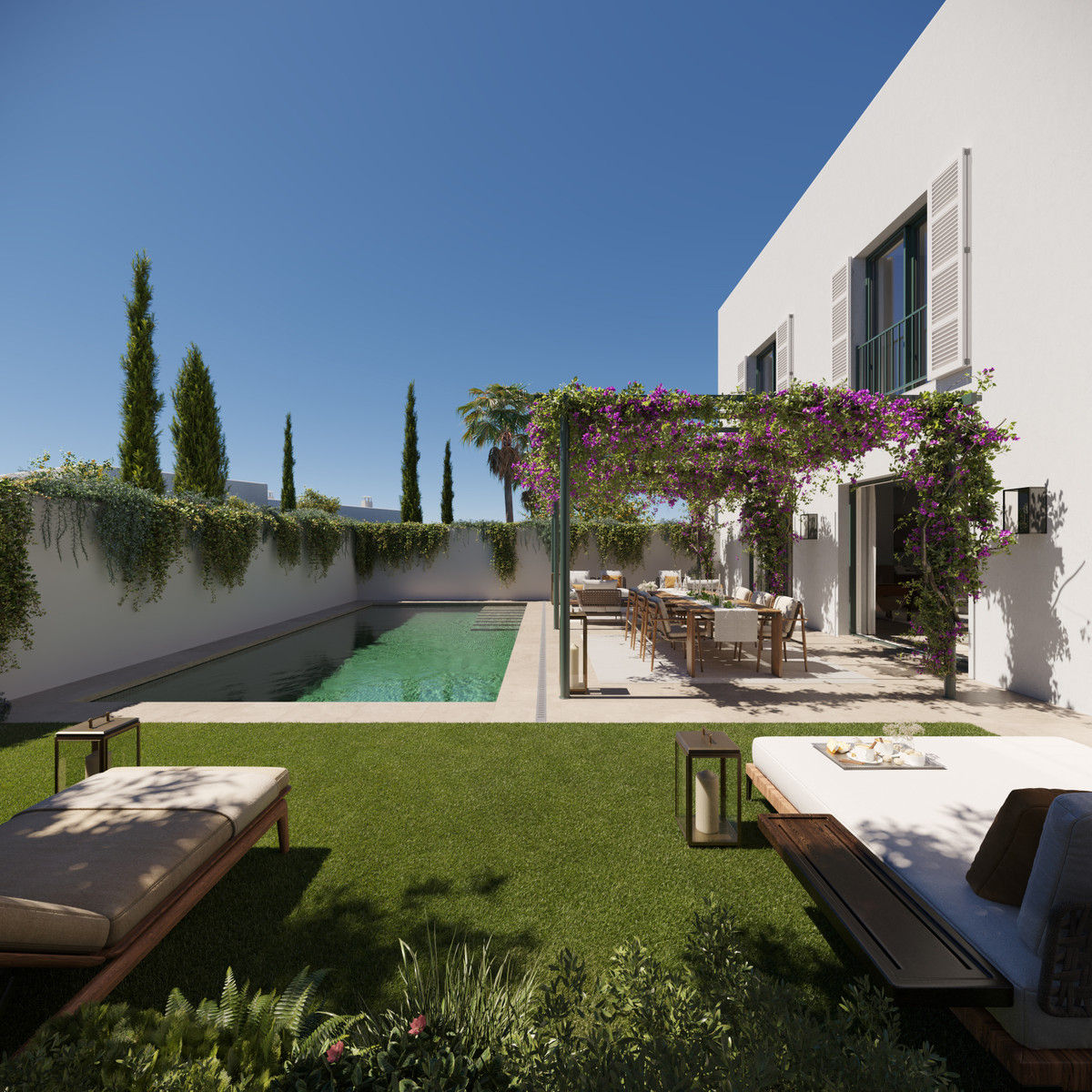 Adosado de Lujo con Piscina en Exclusiva Sotogrande, Adosado de lujo en La Reserva de Sotogrande, Cádiz. 3 dorm, 3 baños, jardín y piscina. Cerca de golf y SIS. Inversión exclusiva. ¡Vive el sueño mediterráneo!