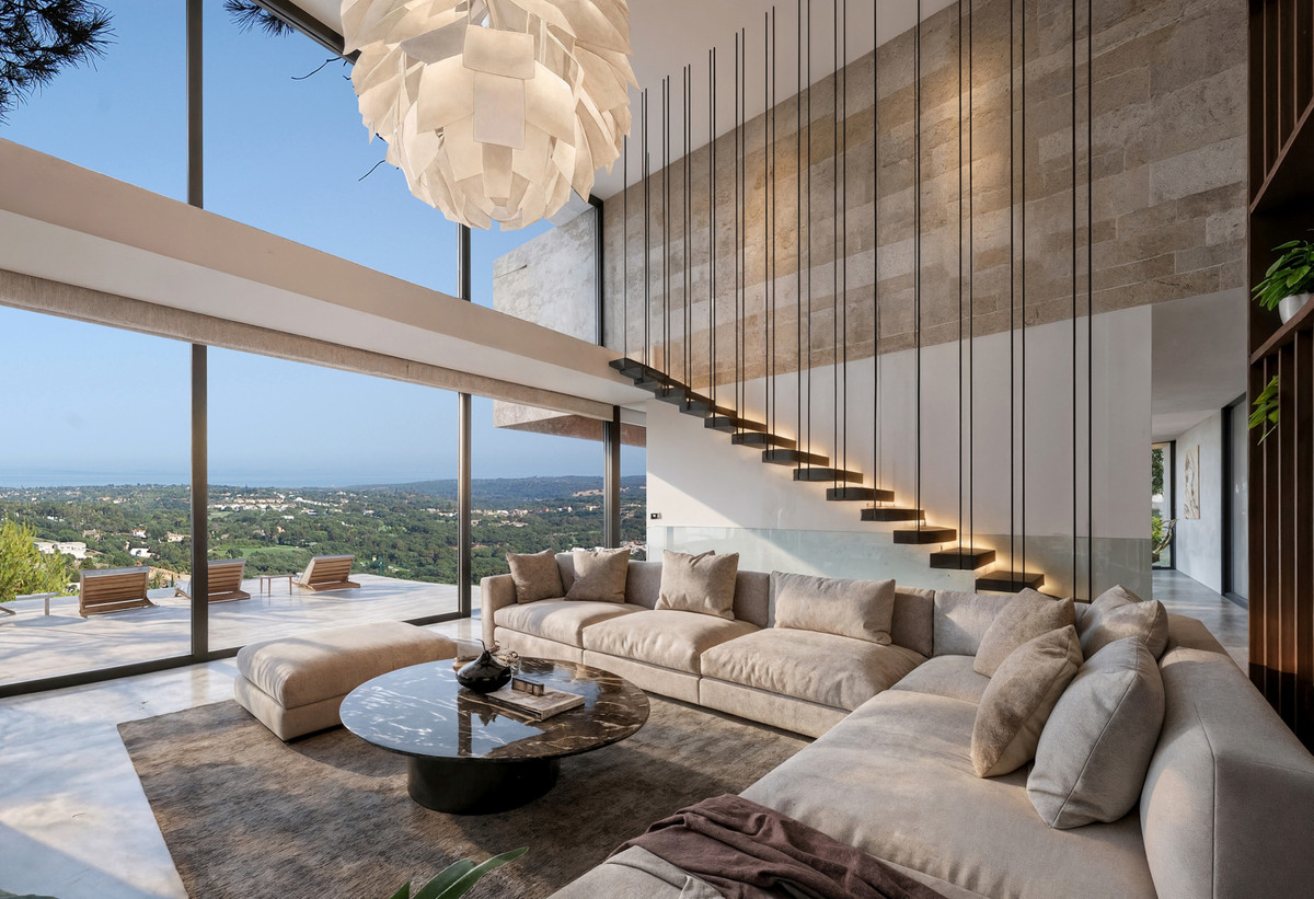 Sotogrande: Villa de Lujo con Arquitectura Vanguardista y Piscina Infinity, Villa de diseño vanguardista en Sotogrande, Cádiz. Lujo exclusivo con 4 hab, piscina infinity y vistas únicas. Inversión excepcional por 5.250.000€.