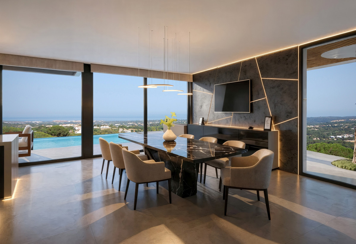 Sotogrande: Villa de Lujo con Arquitectura Vanguardista y Piscina Infinity, Villa de diseño vanguardista en Sotogrande, Cádiz. Lujo exclusivo con 4 hab, piscina infinity y vistas únicas. Inversión excepcional por 5.250.000€.