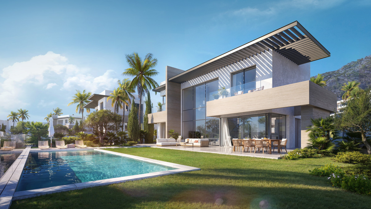 Majestuosa Villa en Mijas con Vistas Panorámicas al Mar, Descubra una villa de lujo en Mijas, Costa del Sol. 6 hab, 4 baños, vistas panorámicas y acceso a playas y golf. Inversión segura en Málaga por 2.320.000€.