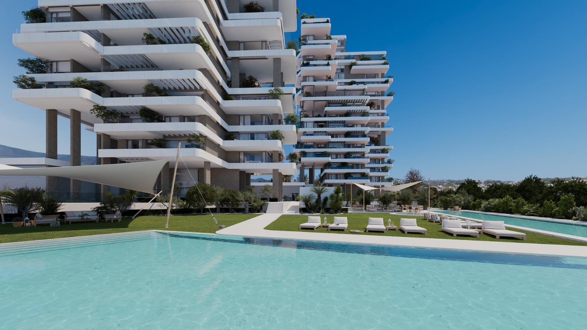 Lujo y vistas al mar en Calpe, Costa Blanca., Lujo y vida moderna en Calpe: apartamento de nueva construcción con vistas al mar. Acabados premium, domótica, piscinas y wellness. ¡Tu paraíso en Costa Blanca!