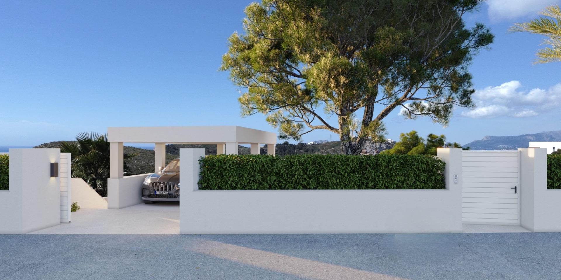 Benitachell: Lujosa Villa Nueva con Piscina y Vistas al Mar, Espectacular villa de lujo obra nueva en Benitachell, Costa Blanca North. Vistas al mar, piscina infinita y diseño mediterráneo. ¡Vive el lujo en tu paraíso de